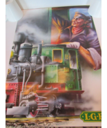 Train Poster Print LGB #2 Engine 16.5&quot; x 23.5&quot; Engineer Model Trains - $16.56 CAD