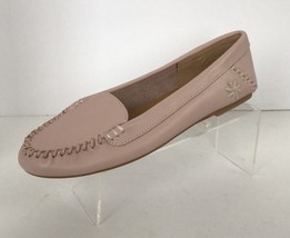 JACK ROGERS Millie Leather Moccasins/Loafers, Blush (Size 6.5 M) - £31.93 GBP