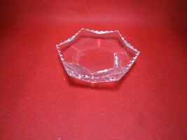 ART GLASS LALIQUE FRANCE 2 SALT DISHES signed [*2] - $836.24 MXN