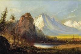 Cathedral Rock by Albert Bierstadt available as Giclee Art Print + Ships Free - £31.36 GBP+