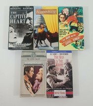 Black And White Vhs Lot Of 5 Titles See Description For Titles - £14.69 GBP