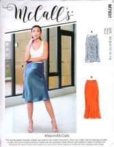 McCalls M7931 Misses Fitted Skirts in 3 Lengths Size 6 to 14  Sewing Pattern New - $12.70