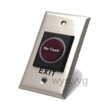 Door Exit Button Switch Infrard Sensor Automation LED For Door Access co... - $418.28 MXN