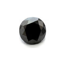 Natural Diamond 2.5mm Round SI Clarity Black Color Brilliant Cut Fancy Loose Dia - £32.98 GBP
