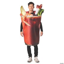 Bloody Mary Drink Costume Adult Alcohol Liquor Booze Brunch Halloween GC... - £59.86 GBP