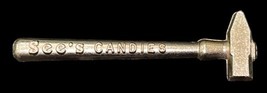 Vintage Toffee Hammer See’s Candies Miniature Candy Hammer Advertising Silver image 6