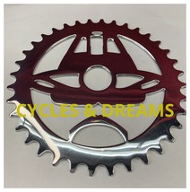 CUSTOM LASER CUT NEW LOWRIDER HEAD DESIGN , CHROME PLATTED FITS 20&quot; TO 2... - £53.48 GBP