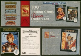 Signed James M. Jim Ward Collection 1991 Tsr Ad&amp;D Rpg Trading Card Factory Set - £154.88 GBP