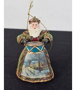 Thomas Kinkade Old World Santas Christmas Ornaments Ashton Drake 2004 - $241.12 MXN
