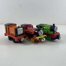 Thomas The Train Die-Cast Lot Of 3 Victor, Rusty &amp; Percy Magnetic - £7.17 GBP