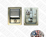 2 Dual Locking Unpainted Steel Handles, fits Military HUMVEE, Locks Insi... - $198.69