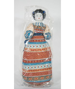 VINTAGE 11&quot; AVON AMERICAN HEIRLOOM DOLL PORCELAIN HEAD CLOTH BODY VICTOR... - $27.06 CAD