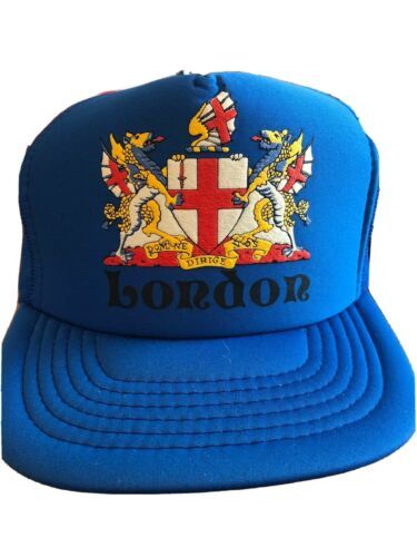Primary image for Trucker Style HAT CAP Snap Back London England