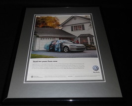 2012 Volkswagen VW Passat Framed 11x14 ORIGINAL Advertisement - $34.64