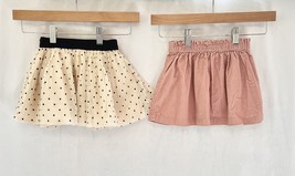 TWO Gap Skirts Baby Girls Toddler Corduroy Tulle Pink Black 2T Years NWOT - £20.03 GBP