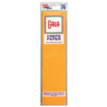 Gala Crepe Paper 12-Pack (240x50cm) - Honey - £29.07 GBP