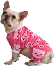 CuteBone Pink Pig Dog Pajamas Cute Cat Clothes Pet PJs, XLarge - £6.25 GBP