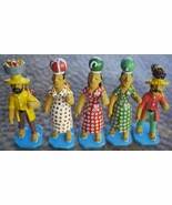 Original Vintage Brazilian 5 piece Peasants set by Paulo Rodrigues - $324.83 CAD