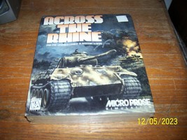 Micro Prose Simulation &quot;Across the Rhine&quot; Sealed - $35.00