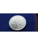 Vintage Italy 1955 coin 50 lire, Italian Republic. A very rare coin. - $2,437.60 MXN