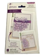 Crafters companion Create A Card Abstract Floral Brand New 2 Pieces - €13,01 EUR