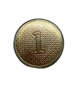 WWII, 1st REGIMENT, NEW YORK NATIONAL GUARD, PLASTIC COLLAR DISK, ENLIST... - $15.00
