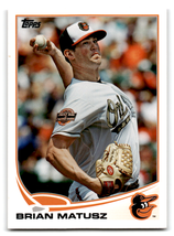 2013 Topps #217 Brian Matusz NM Near Mint Orioles ID:72634 - £1.33 GBP