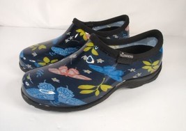 Sloggers Women&#39;s Garden Waterproof Shoe Size 7 Butterfly MULTI-COLOR - £13.53 GBP