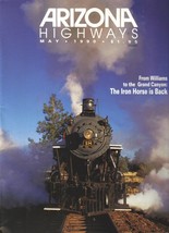1990 MAY ARIZONA HIGHWAYS IRON HORSE ARTIST BLUE MAZE  CREOSOTE FLATS LO... - $27.56
