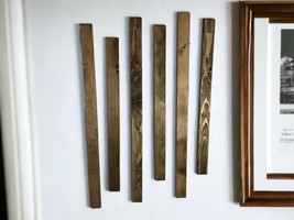 Acoustic Wood Wall Panels | Wooden Slat Wall | Wall Art | Solid Reclaime... - €97,12 EUR