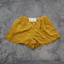 Forever 21 Shorts Womens S Mustard Rayon Elastic Waist Relaxed Pull on B... - $15.82