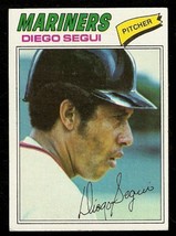 Seattle Mariners Inaugural Year Diego Segui 1977 Topps # 653 - £0.39 GBP