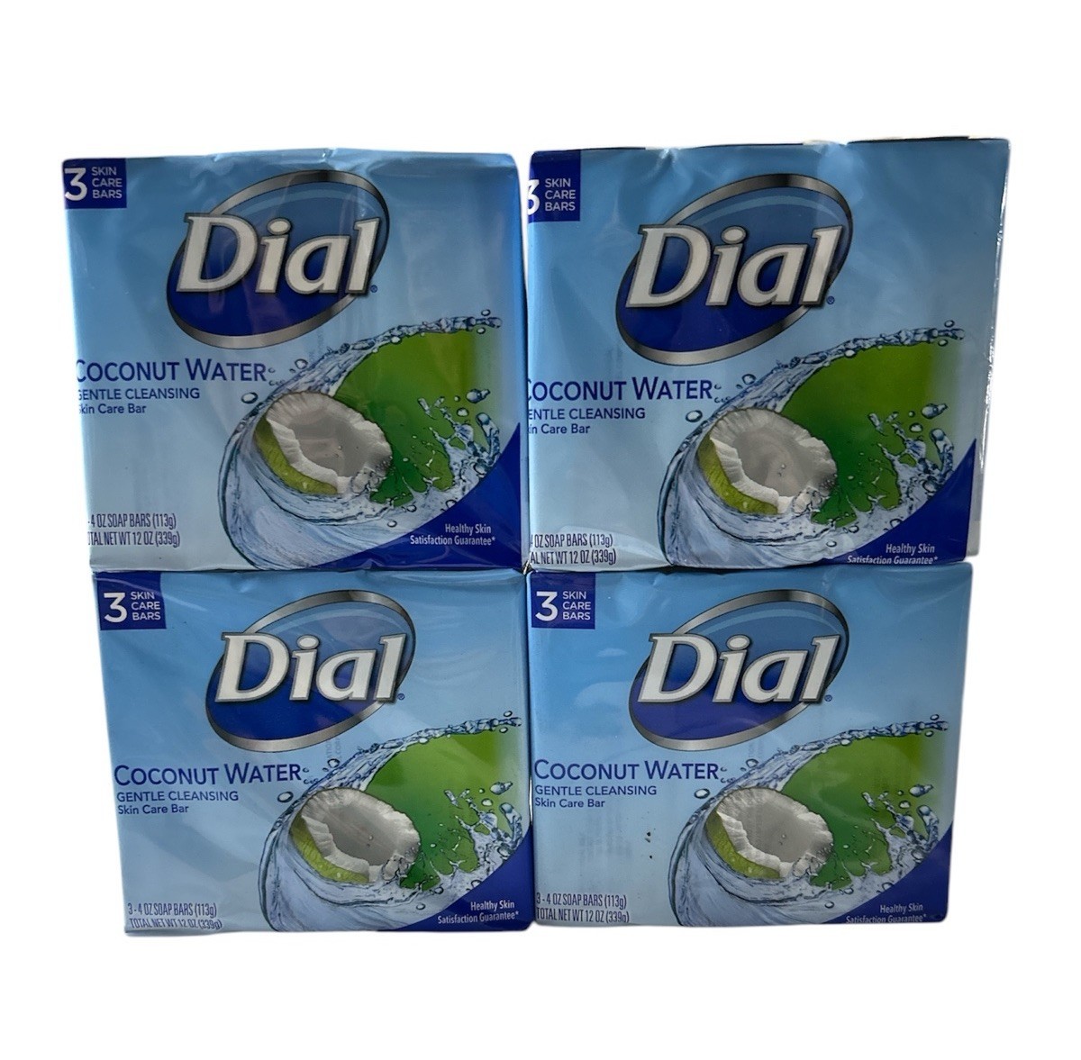 Dial Glycerin Coconut Water Skin Care 4oz Each 12 Bars Total - $75.00