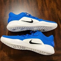 Nike 2018 Hyperdunk Zoom Men&#39;s Basketball Shoe Blue White Size 17 - £57.89 GBP