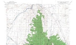 Desert Creek Peak Quadrangle Nevada-California 1956 Topo Map USGS 15 Minute - £13.28 GBP