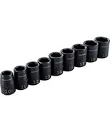 CRAFTSMAN Impact Socket Set, Metric, 3/8-Inch, 9-Piece (CMMT15881) - €51,86 EUR