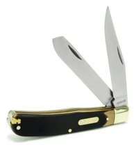 Schrade Old Timer 96OT Bearhead Trapper Folding Pocket Knife Clip Point ... - £24.29 GBP