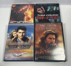 Tom Cruise DVD Movies Lot of 4 Mission Impossible 2 3, Last Samurai, Top Gun - £3.61 GBP