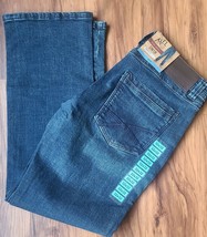 T K Axel ~ Mens 32x32 ~ Slim ~ Bootcut ~ Stretch Denim Blue Jeans ~ AXMB0027-BUH - £23.08 GBP