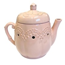 Scentsy Wax Warmer Teapot Retired Rose Pink Electric Bulb Included 6.5 i... - $30.10