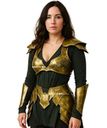 Medieval Fantasy Elven Warrior Medieval Lady Cosplay Female Armor Set for Fantas - $329.00