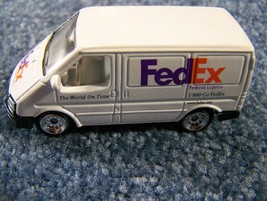 1999 Die-Cast white FedEx Ford Transit Van - $4.95