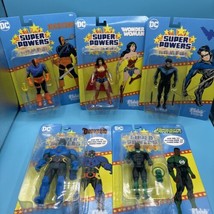 DC Super Powers 4.5&quot; Action Figure McFarlane Toys Lot of 5 WW, Deathstroke - £31.85 GBP