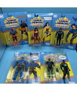 DC Super Powers 4.5&quot; Action Figure McFarlane Toys Lot of 5 WW, Deathstroke - £31.95 GBP