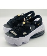 NEW Nike Air Max Koko Sandal Shoe Slipper Black White CW9705-001 Women&#39;s... - $128.69