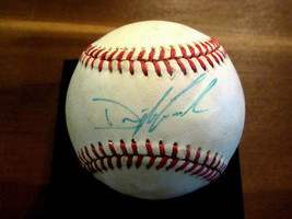 Dwight Gooden Doc Ny Mets Rookie Signed Auto Game Used Feeney Onl Baseball Jsa - £118.42 GBP