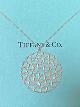 Tiffany &amp; Co. Paloma Picasso Crown Of Hearts Pendant Necklace Silver 925 - £143.72 GBP
