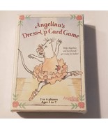 American Girl Angelina&#39;s Dress-Up Card &amp; Game Angelina Ballerina Ages 3-... - £7.92 GBP