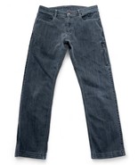 Club Ride Mens 32 Jeans Grey Stretch Zip Pocket MTB Commute (Hemmed 28&quot; ... - £30.71 GBP