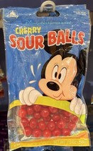 Disney Parks Candy Mickey Mouse Cherry Sour Balls 7 OZ NEW SEALED - $13.99